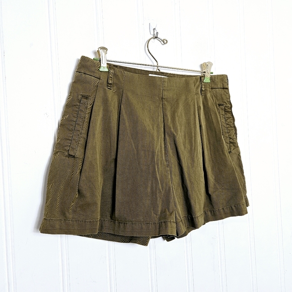 Anthropologie | Shorts | Anthropologie High Waisted Shorts Womens Moss ...